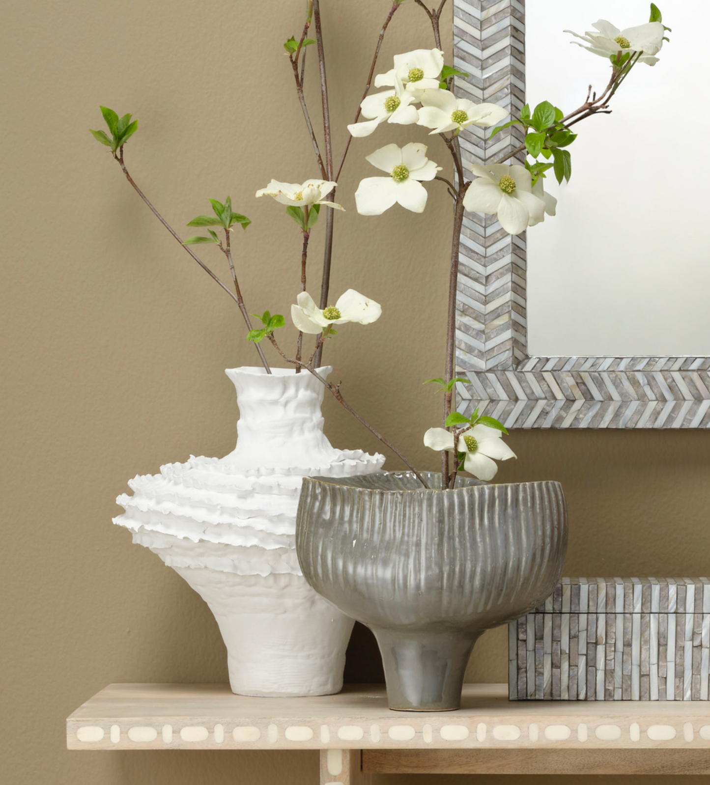 Ruffle Vase