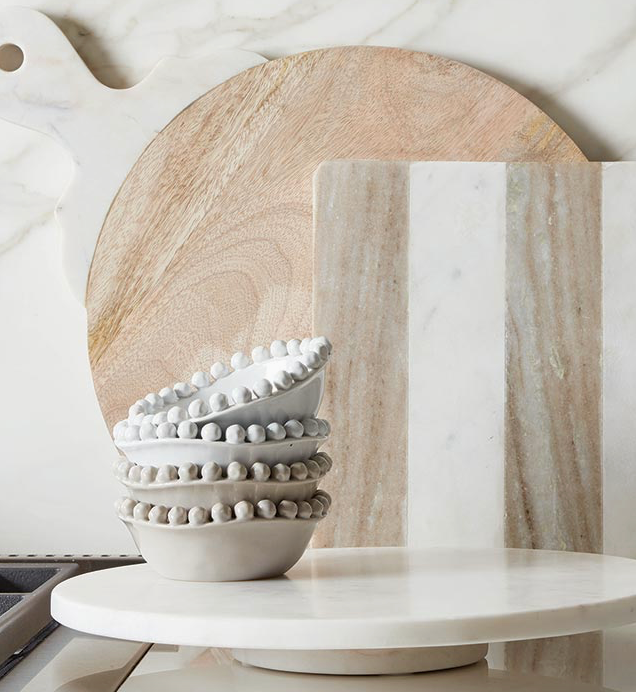 Small Ceramic Beaded Bowl