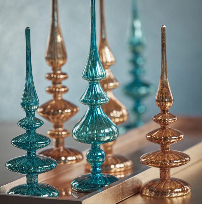 Medium Blue Aprica Finial