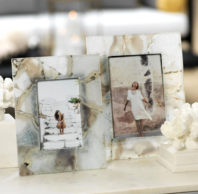 Preto Agate 4x6 Picture Frame