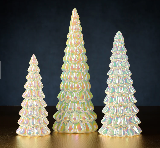 Small White Luster Tree