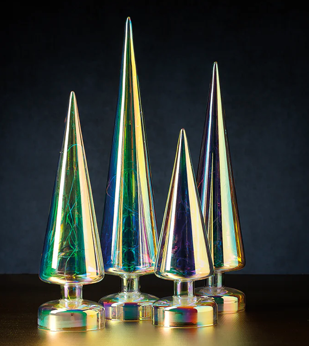 Large Silver Luster Tree