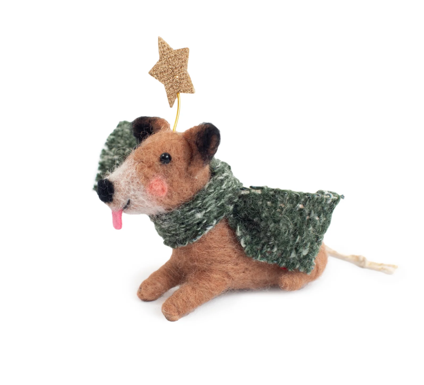 Felt Dog Ornament