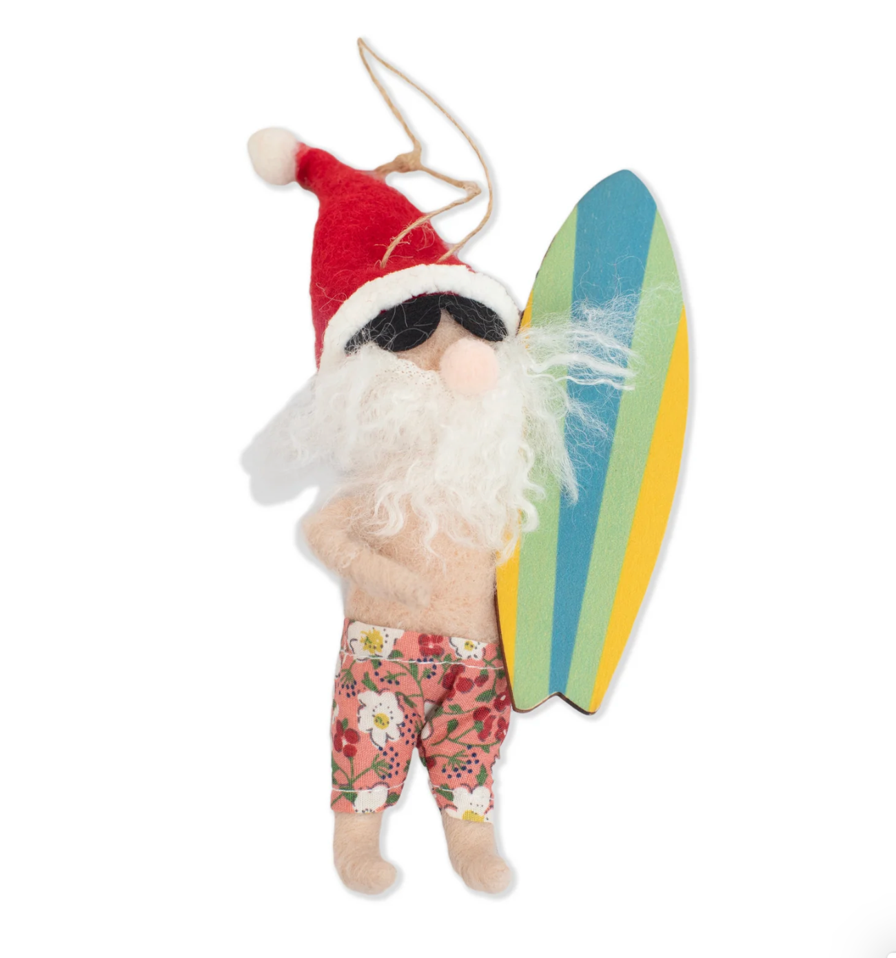 Felt Santa Ornament