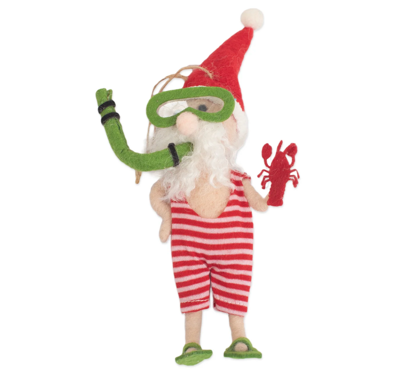 Felt Santa Ornament