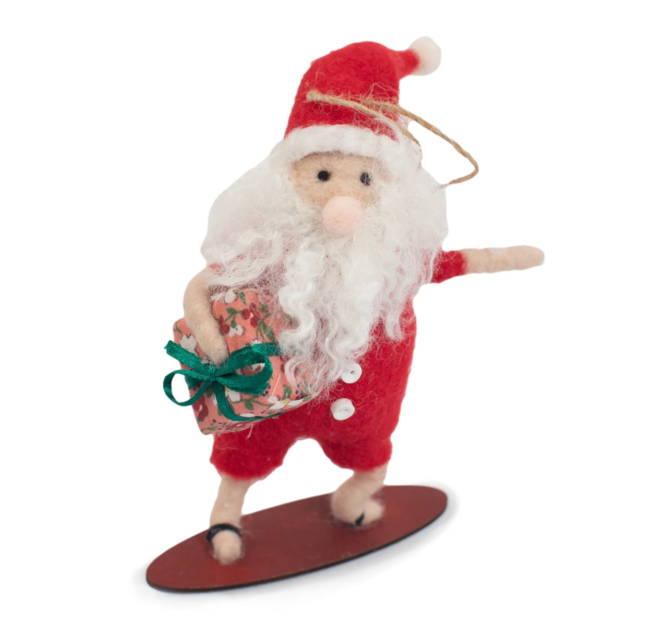 Felt Santa Ornament