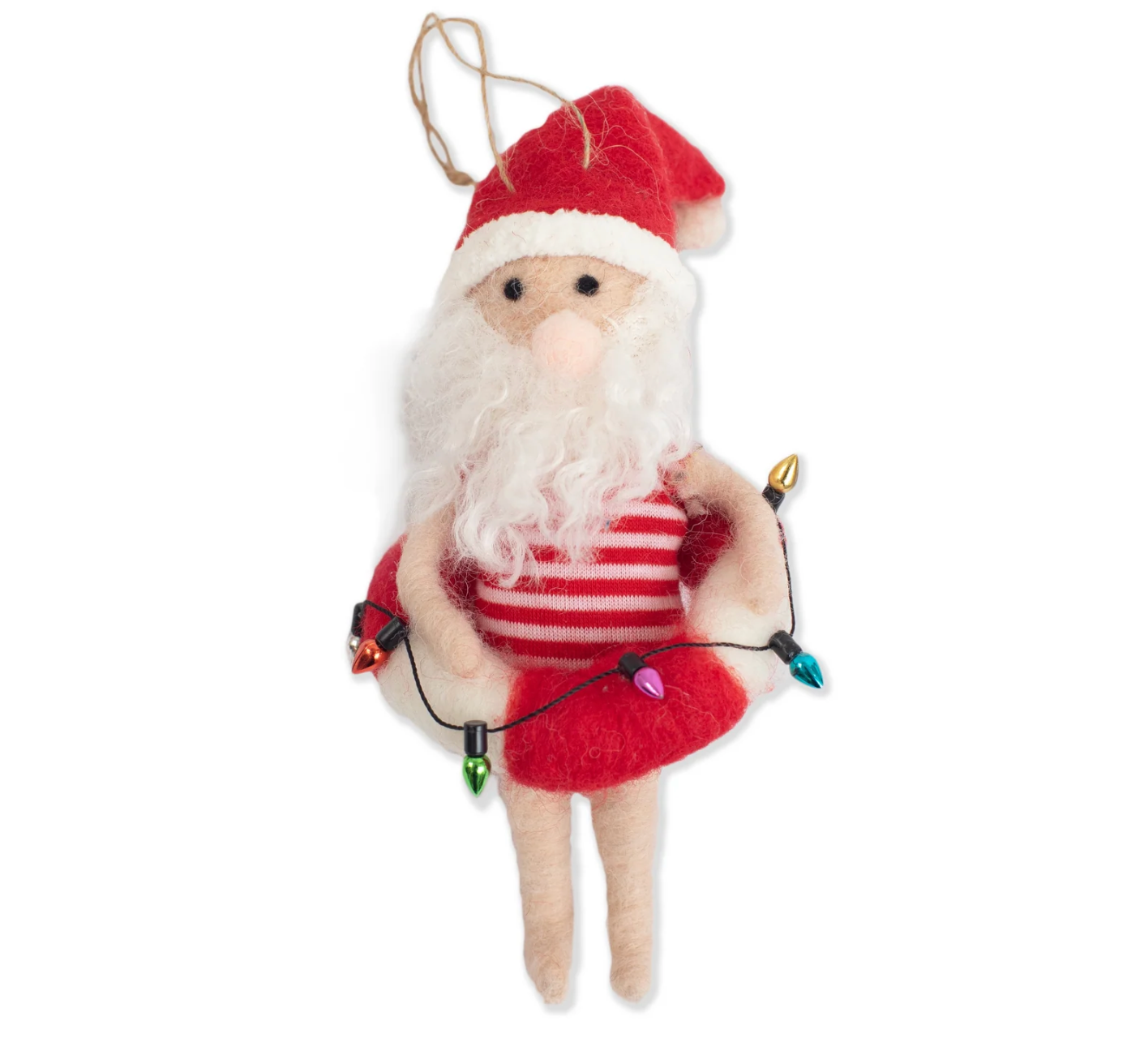 Felt Santa Ornament