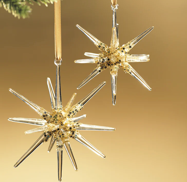 Snowflake Gold Ornament