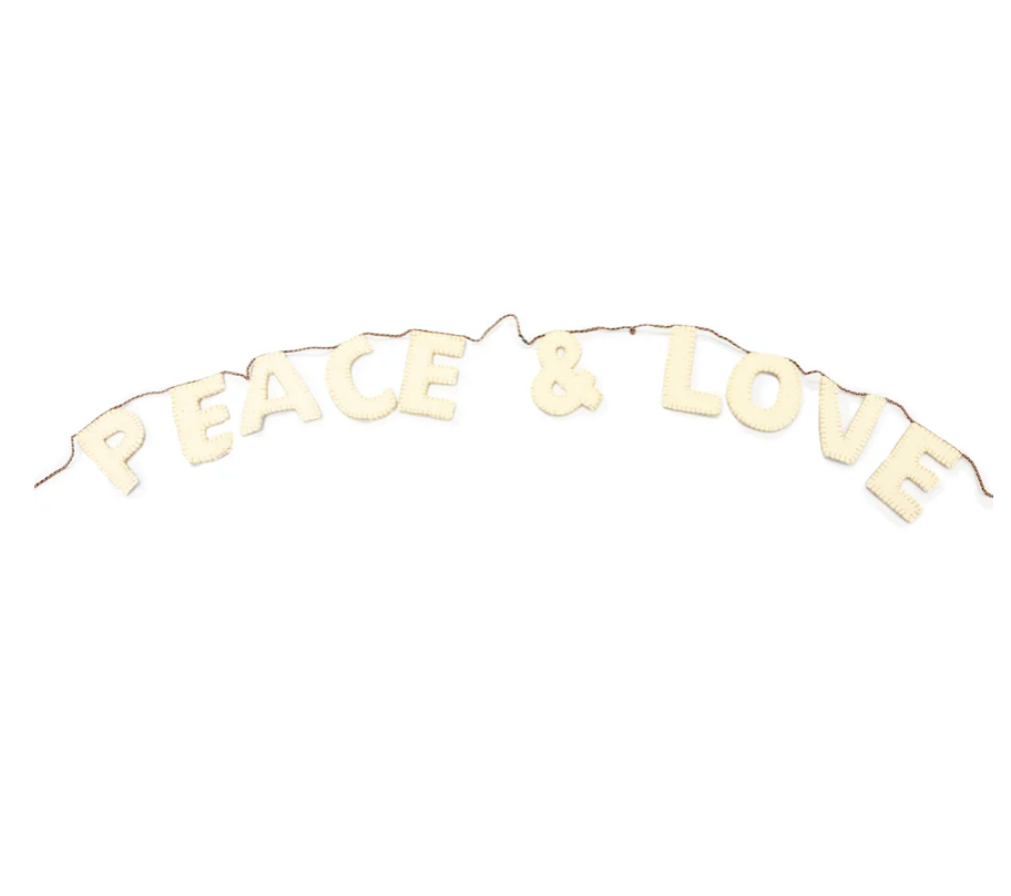 Peace & Love Garland