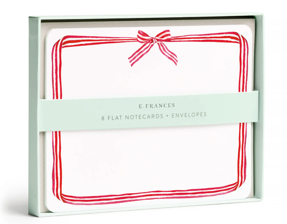 Red Ribbon Candy Flat Note Set