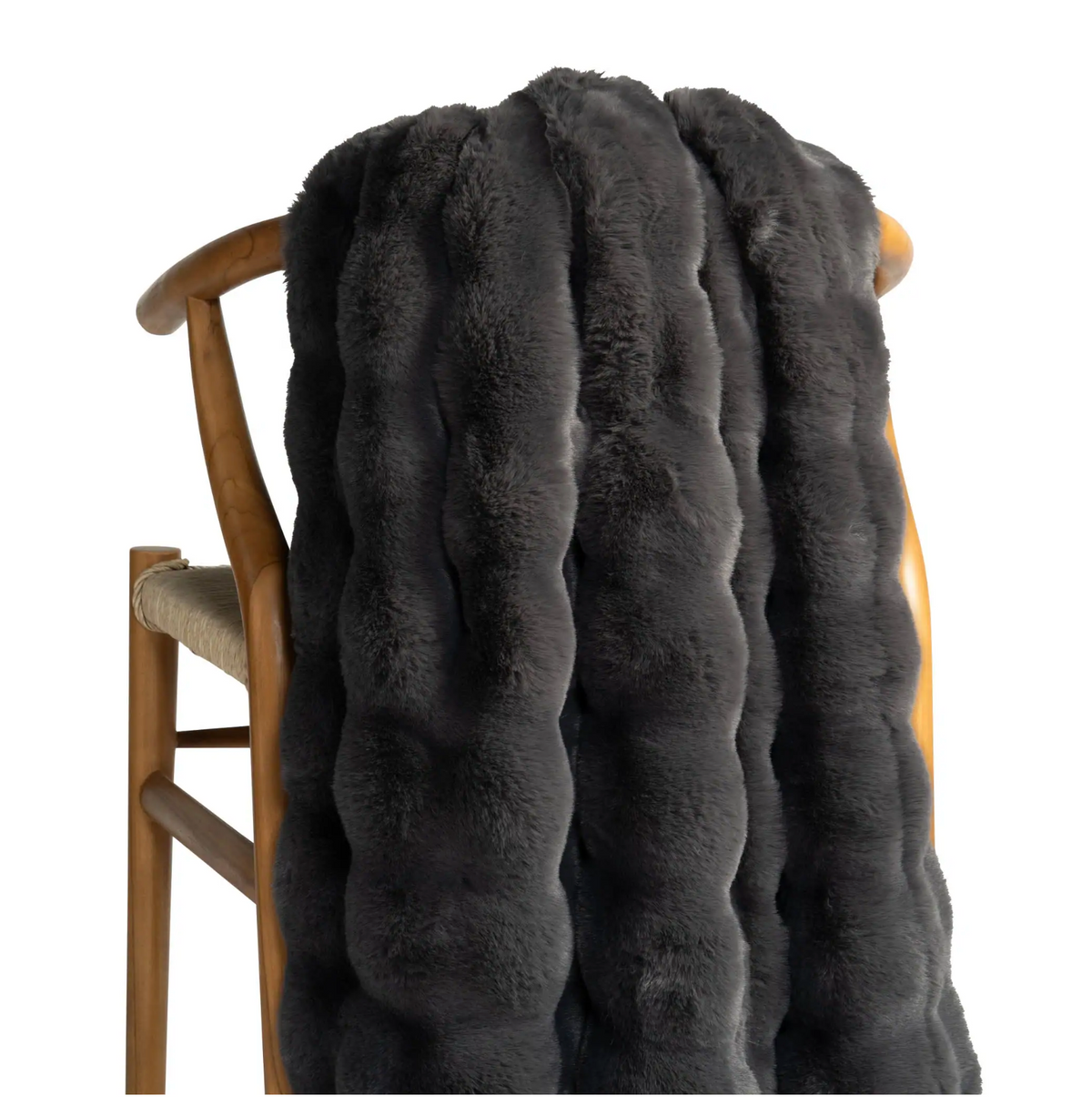 Shale-Fab Faux Throw