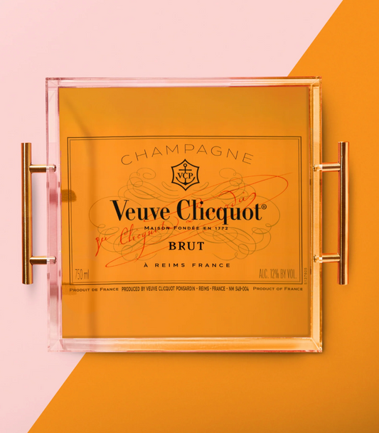 Veuve Clicquot Large Orange Tray