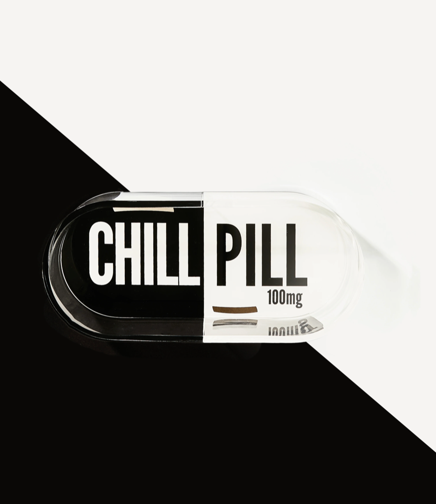 Chill Pill Tray Black