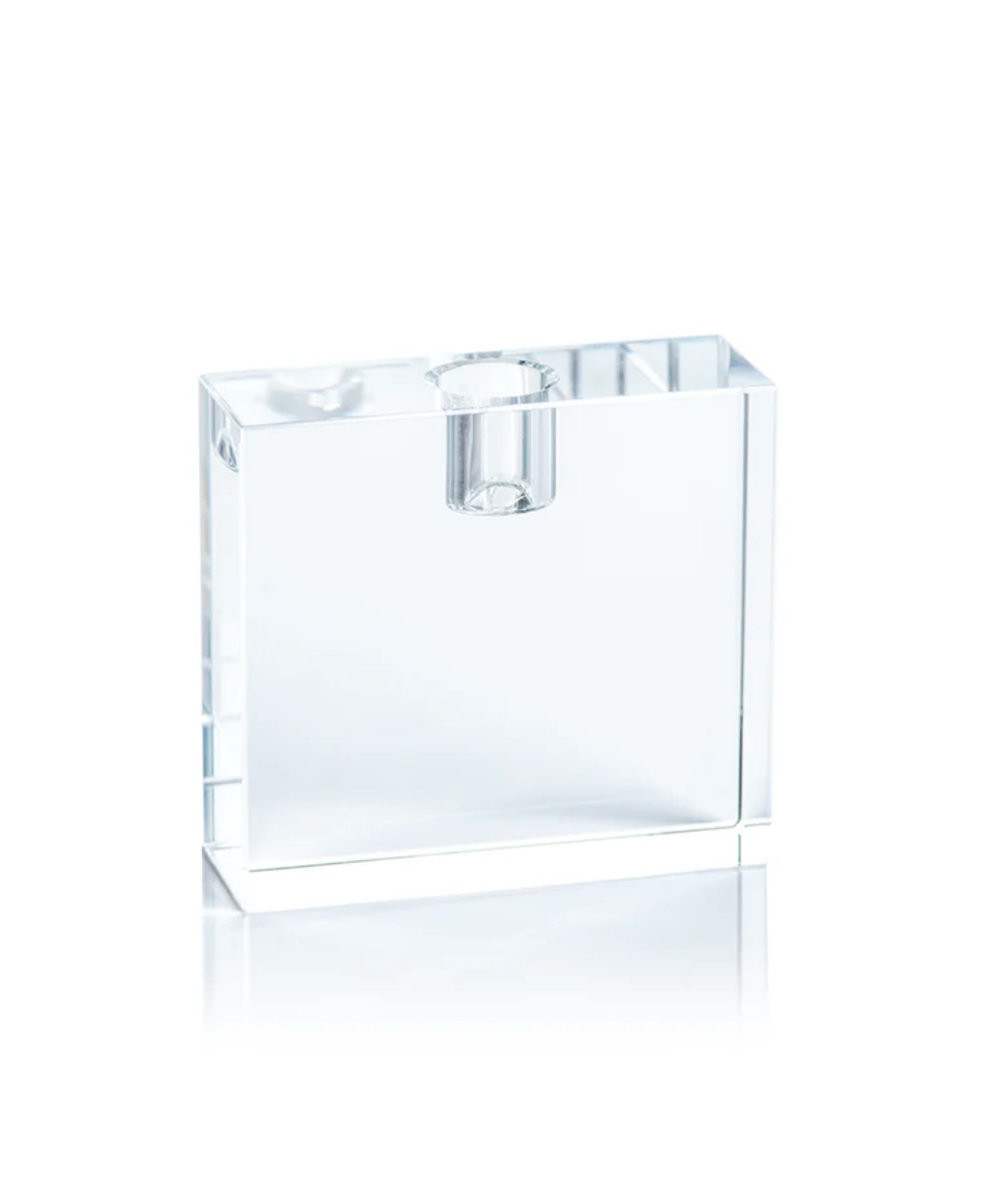 Thin Rectangle Glass Taper Holder