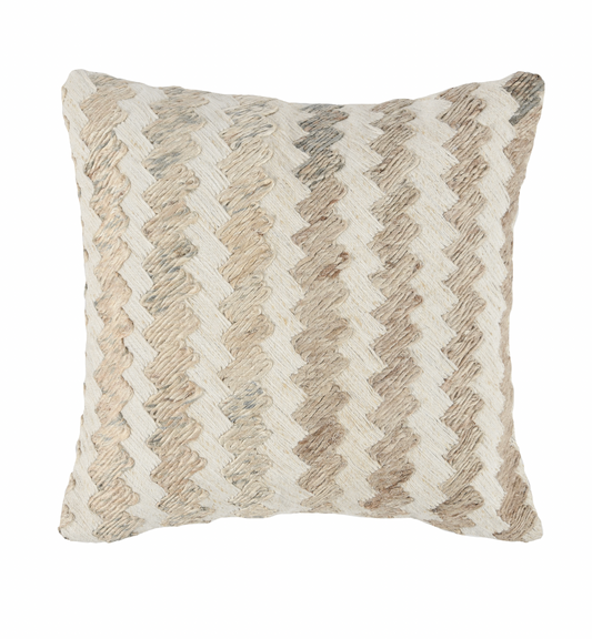 Burrows Ivory Pillow 18x18