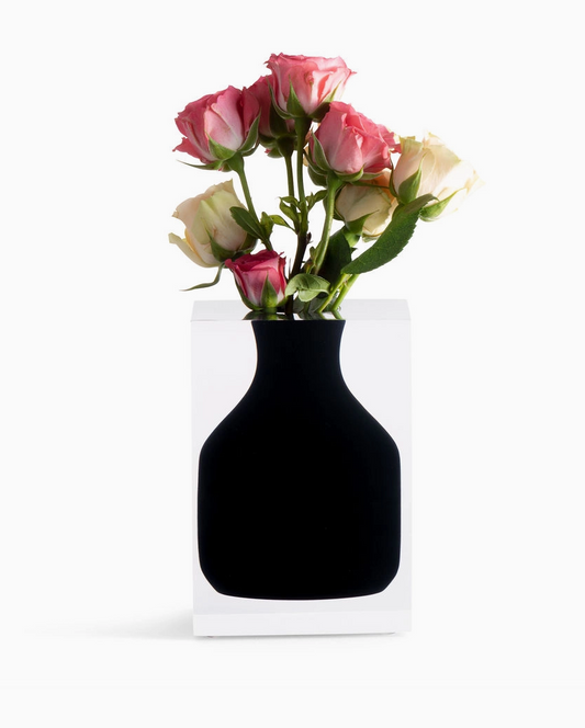 Hogan Bud Vase Black