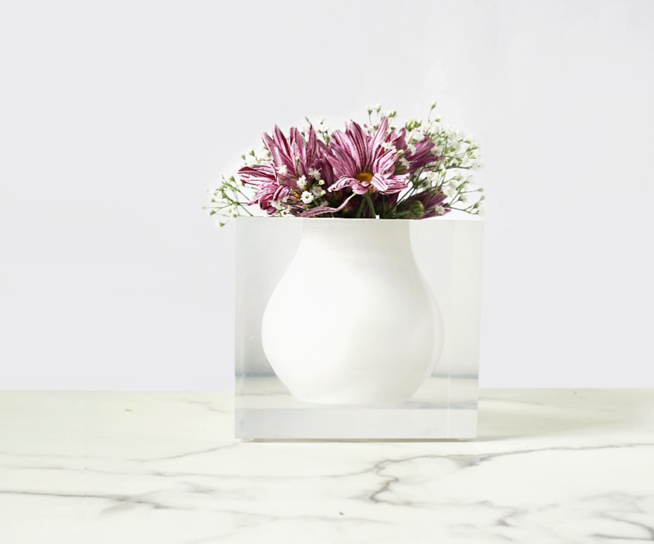 Mosco Bud Vase White