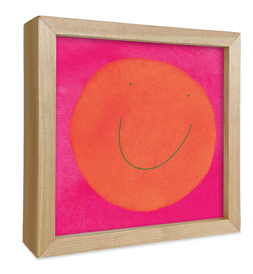 Smile Framed Print