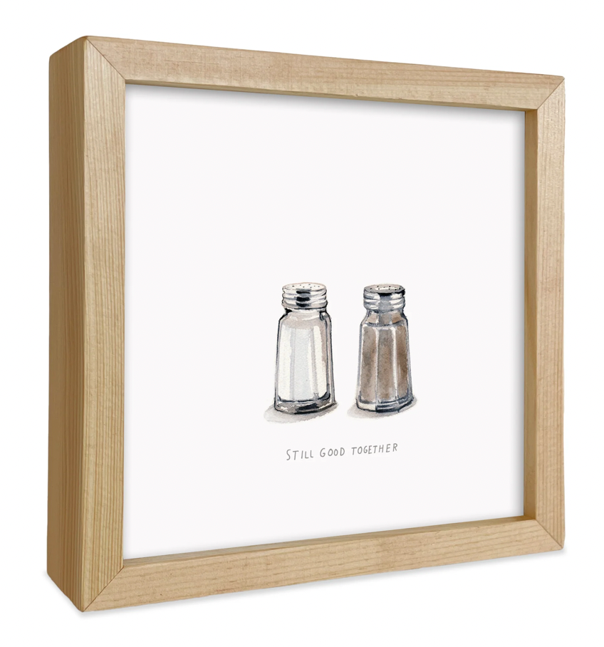 Salt N Peppa Framed Print