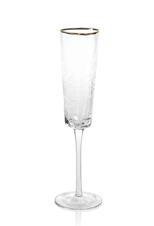 Aperitivo Triangular Champagne Flute