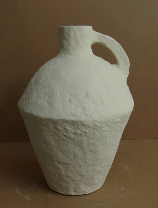 Paper Mache Carafe Vase