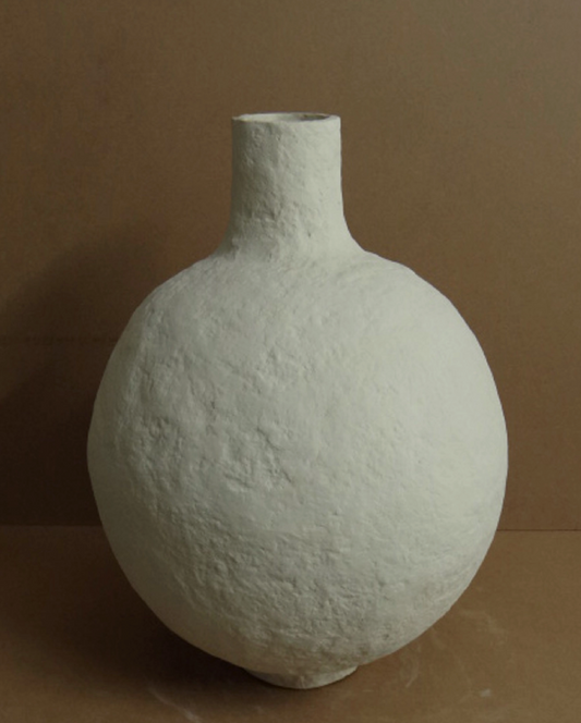 Paper Mache Circle Vase