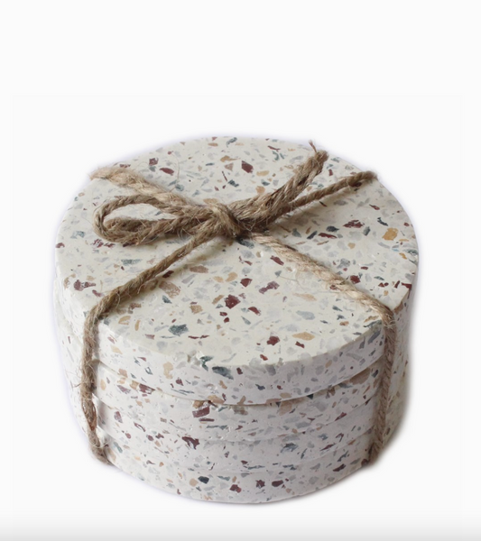 Terrazzo Round Coasters