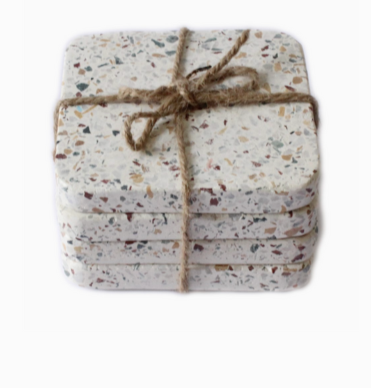 Square Terrazzo Coasters