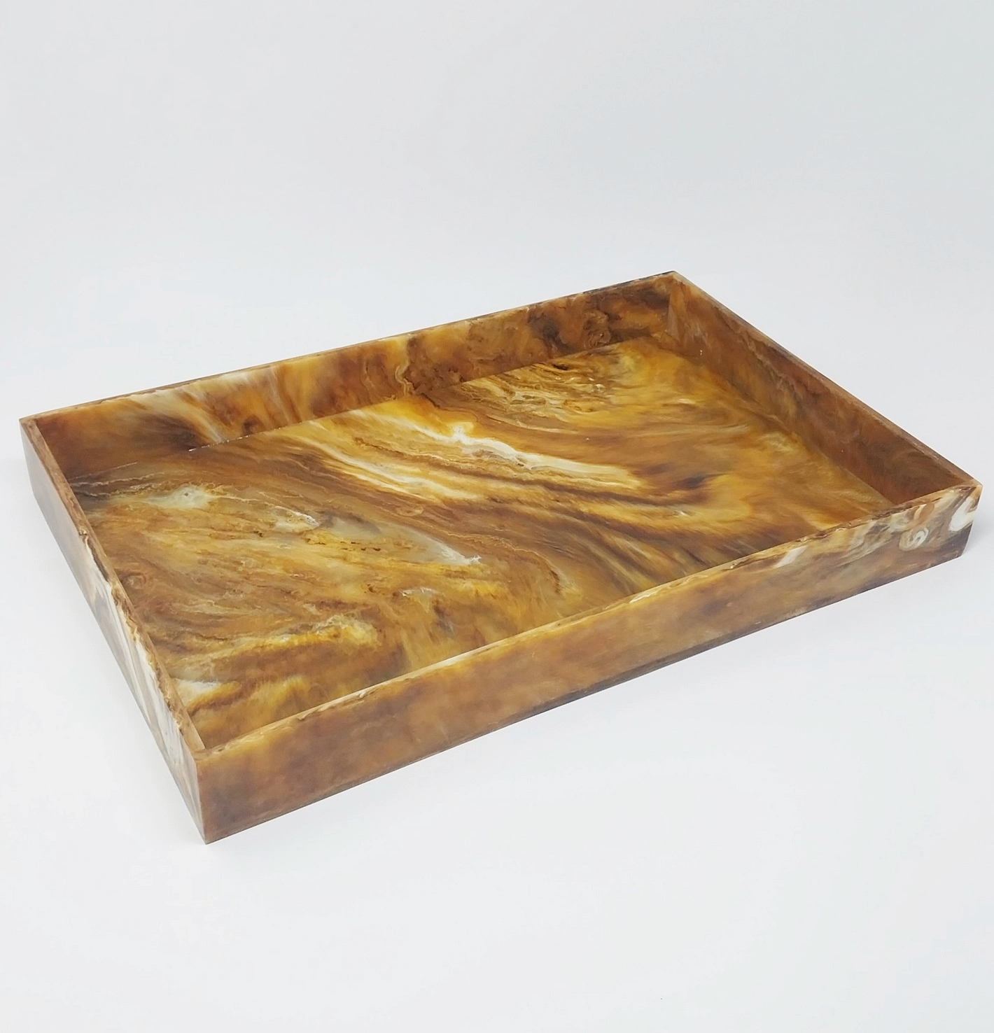 Tortoiseshell Rectangular Tray