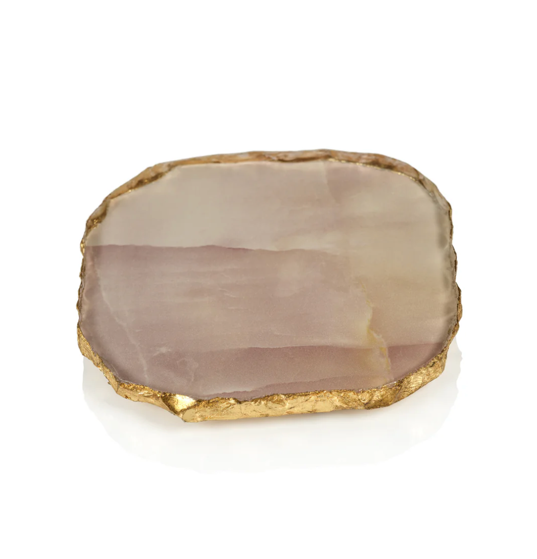 Agate Pink Coaster