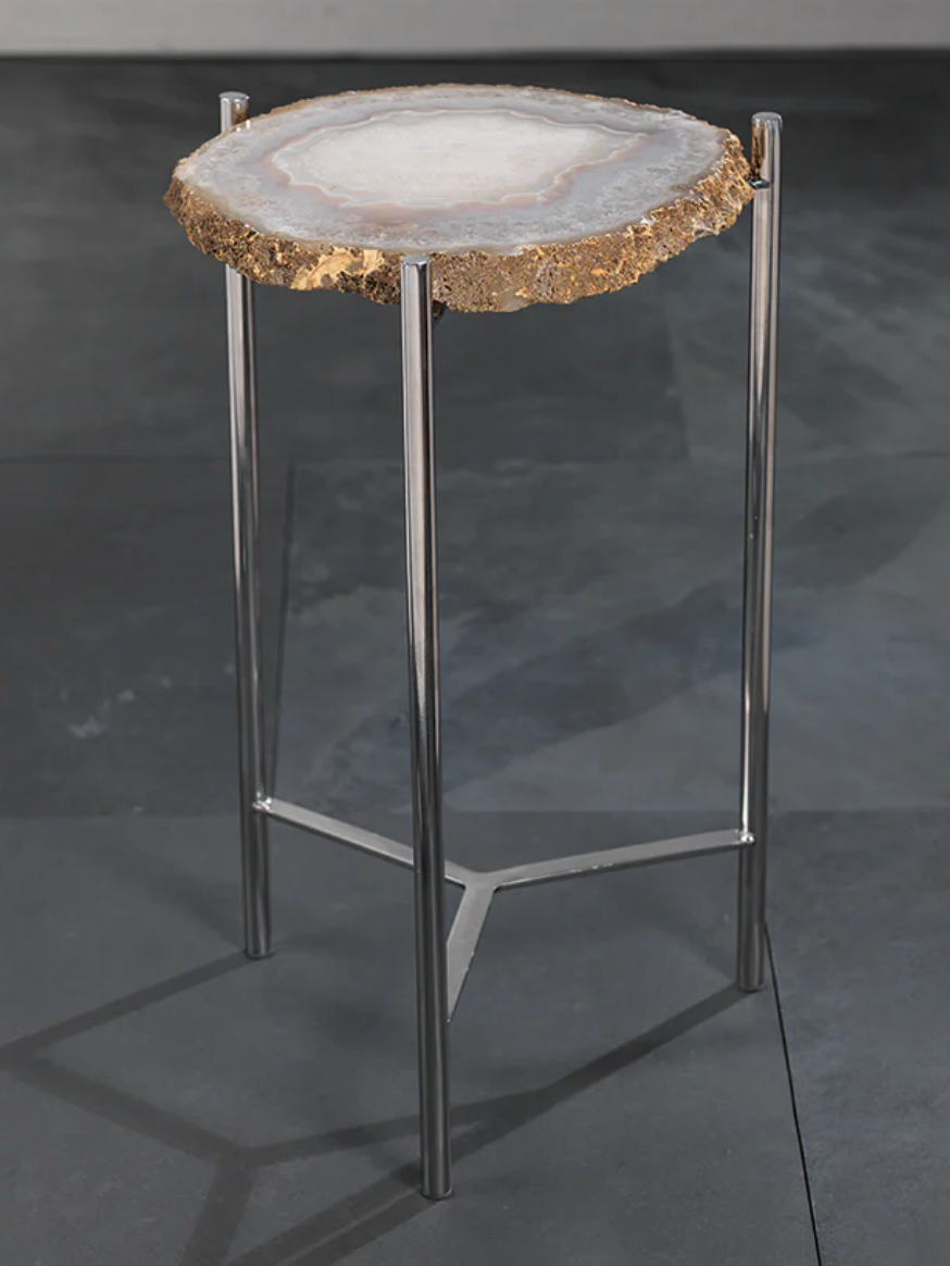 Savona Agate Accent Table