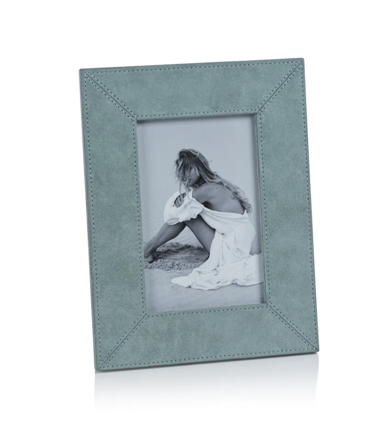 Blue Suede 4x6 Picture Frame