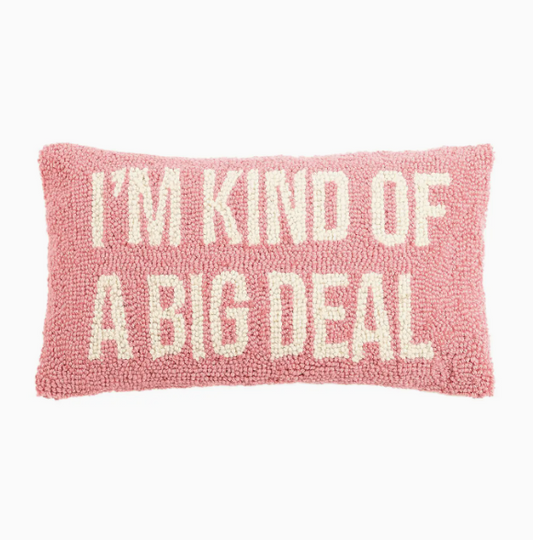 Big Deal Hook Pillow