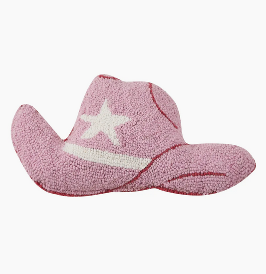 Cowgirl Hat Hook Pillow