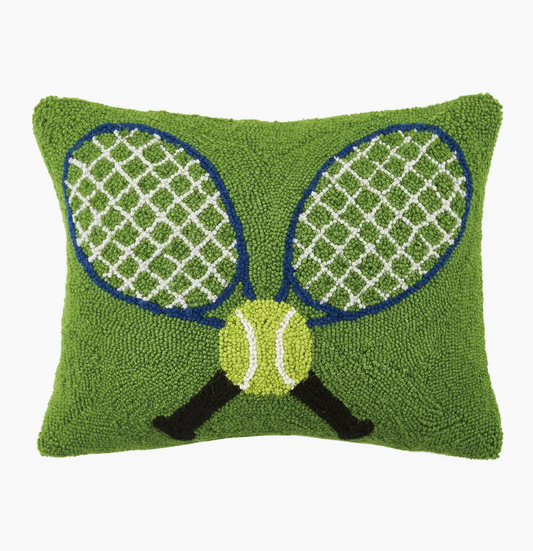 Tennis Racquets Hook Pillow