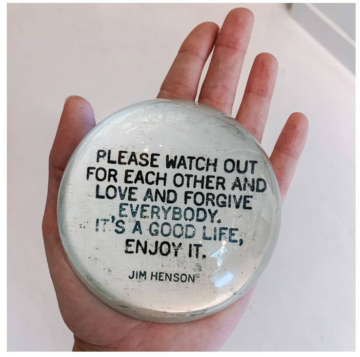 Jim Henson Paperweight