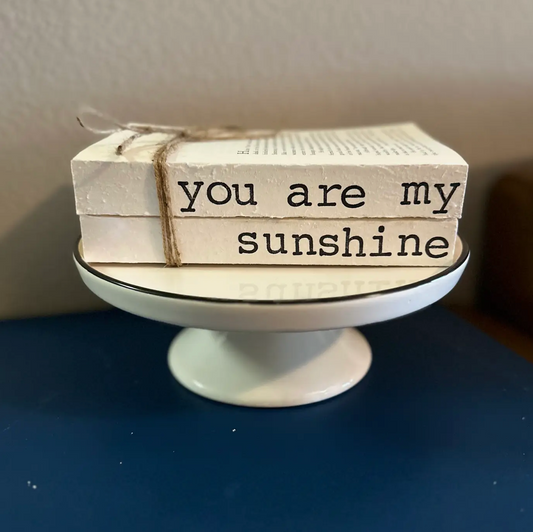 You Are My Sunshine Book Stack