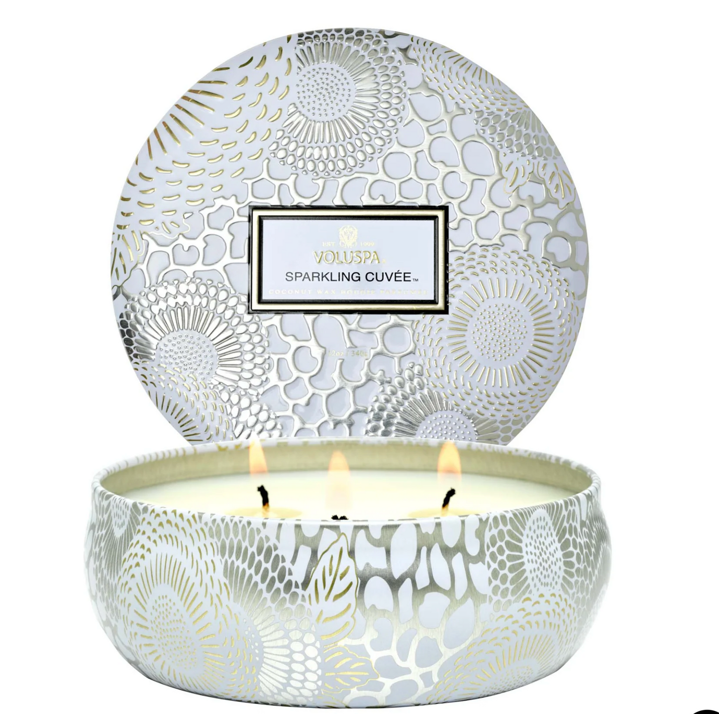 Sparkling Cuvee 3 Wick Tin