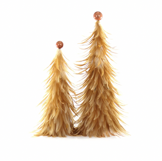 Large Straw Feather Tree