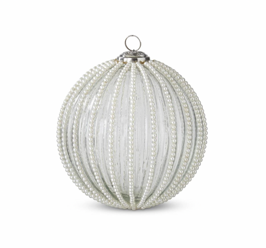 6" Pearl Ornament