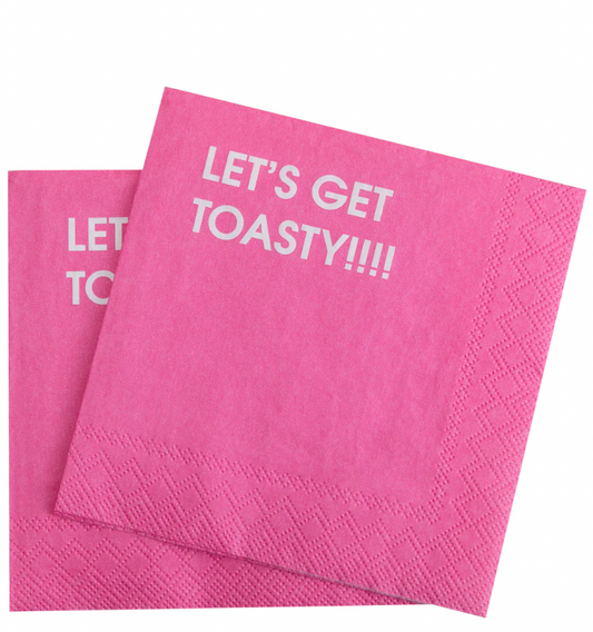 Chez Gagné - Let's Get Toasty!!!! - Cocktail Napkins