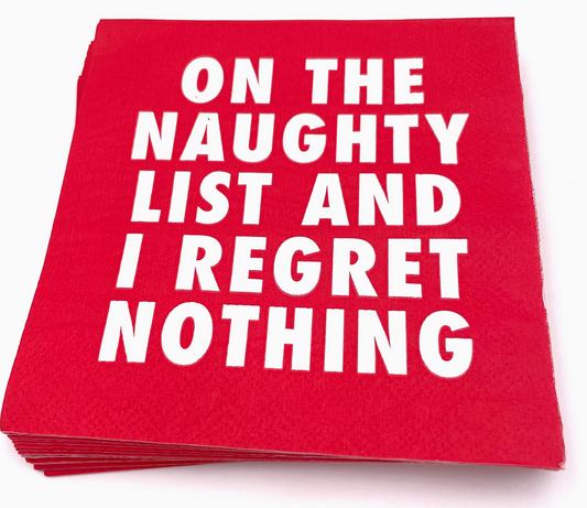 I Regret Nothing Cocktail Napkin - 20 ct.