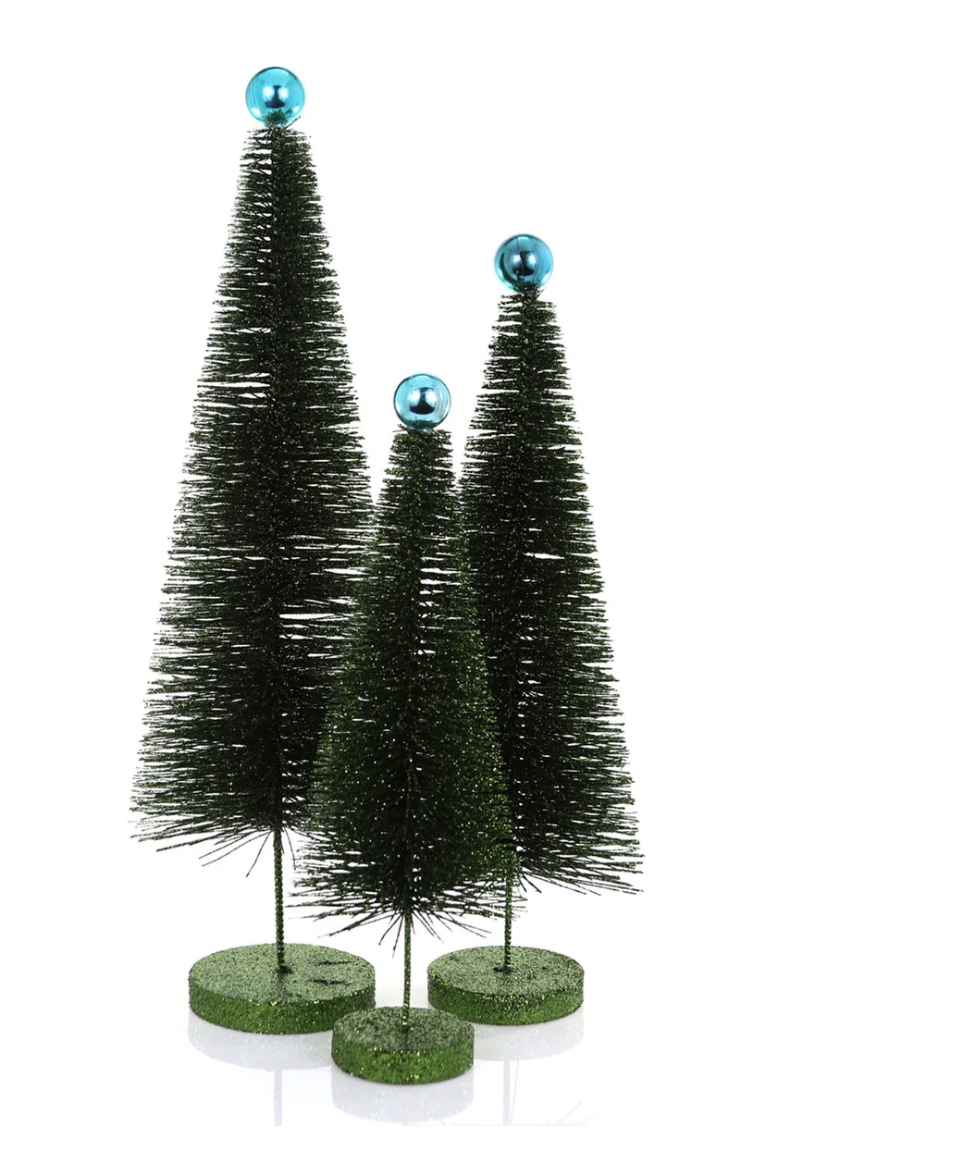 GLITTER TREE- EVERGREEN -MEDIUM