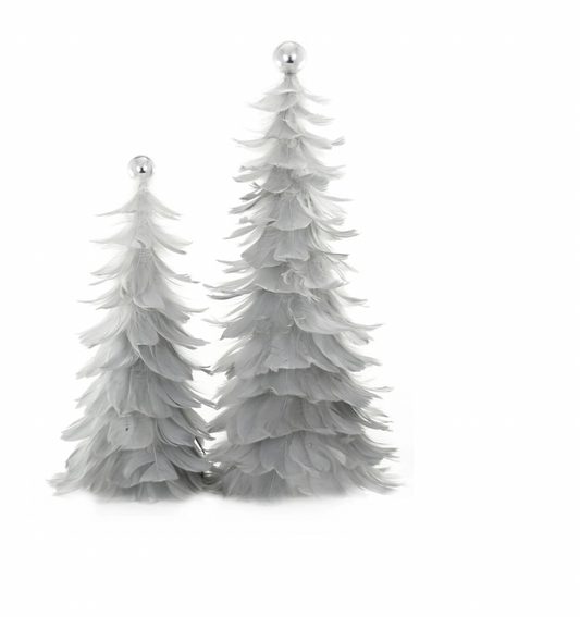 FEATHERED TREE-SMOKE -MEDIUM