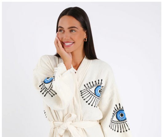 Mini Kimino Blue Evil Eye