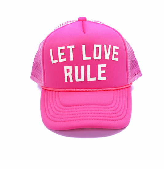 Let Love Rule Trucker Hat