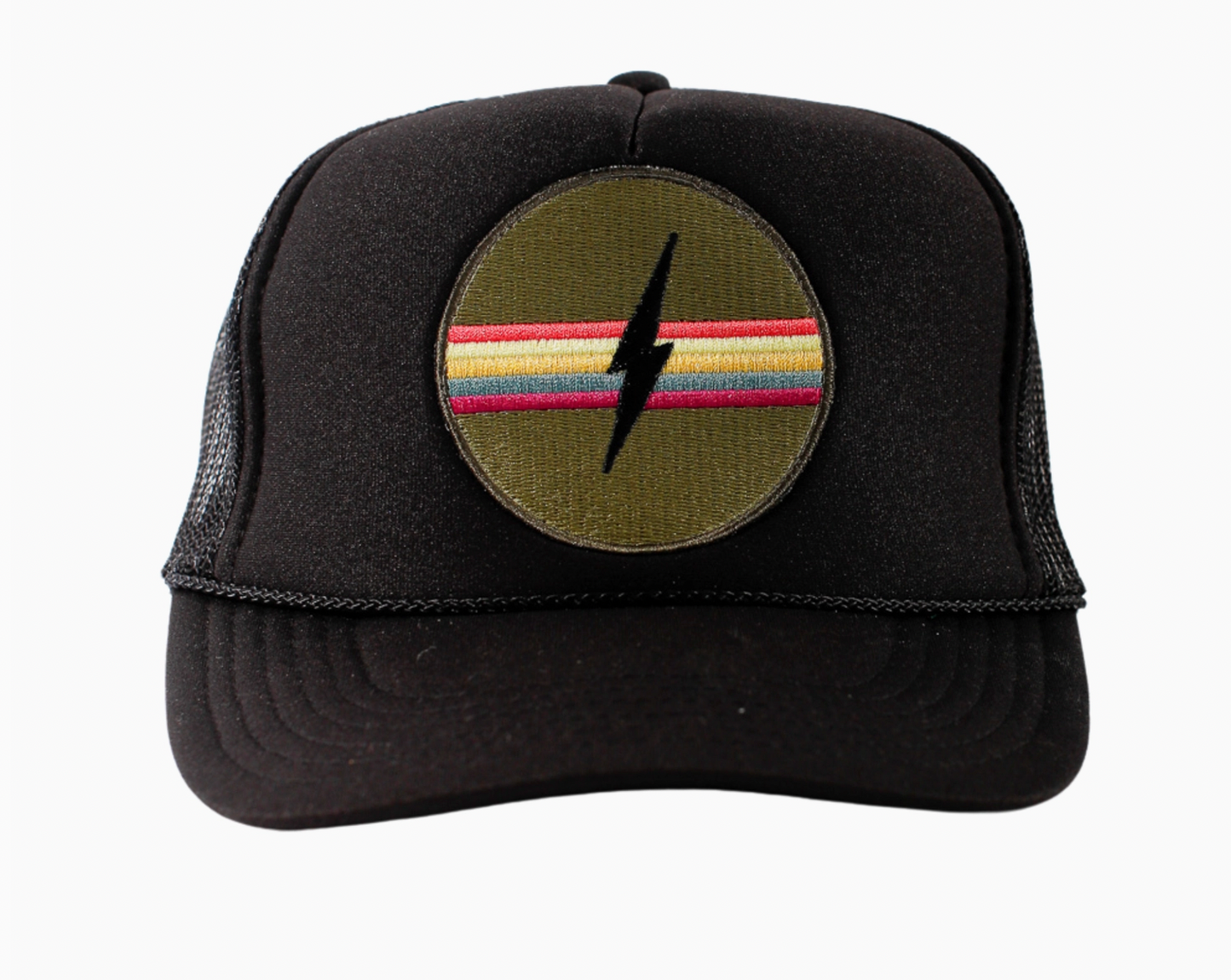 Electric Trucker Hat- Black