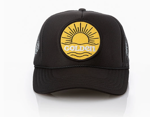 Golden Patch Trucker Hat