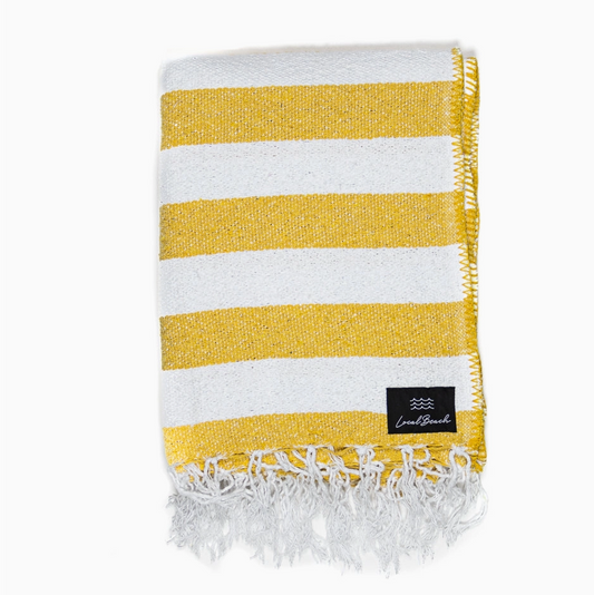 Gold/White- Baja Blanket