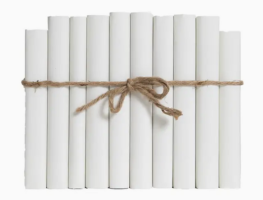 Off White- Decorative Book Bundle